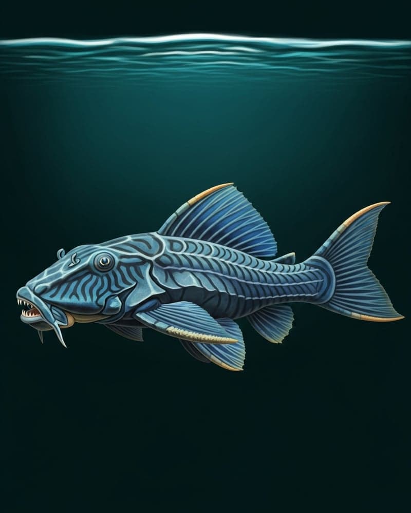 Blue Panaque Pleco (Panaque cochliodon) — premium specimen