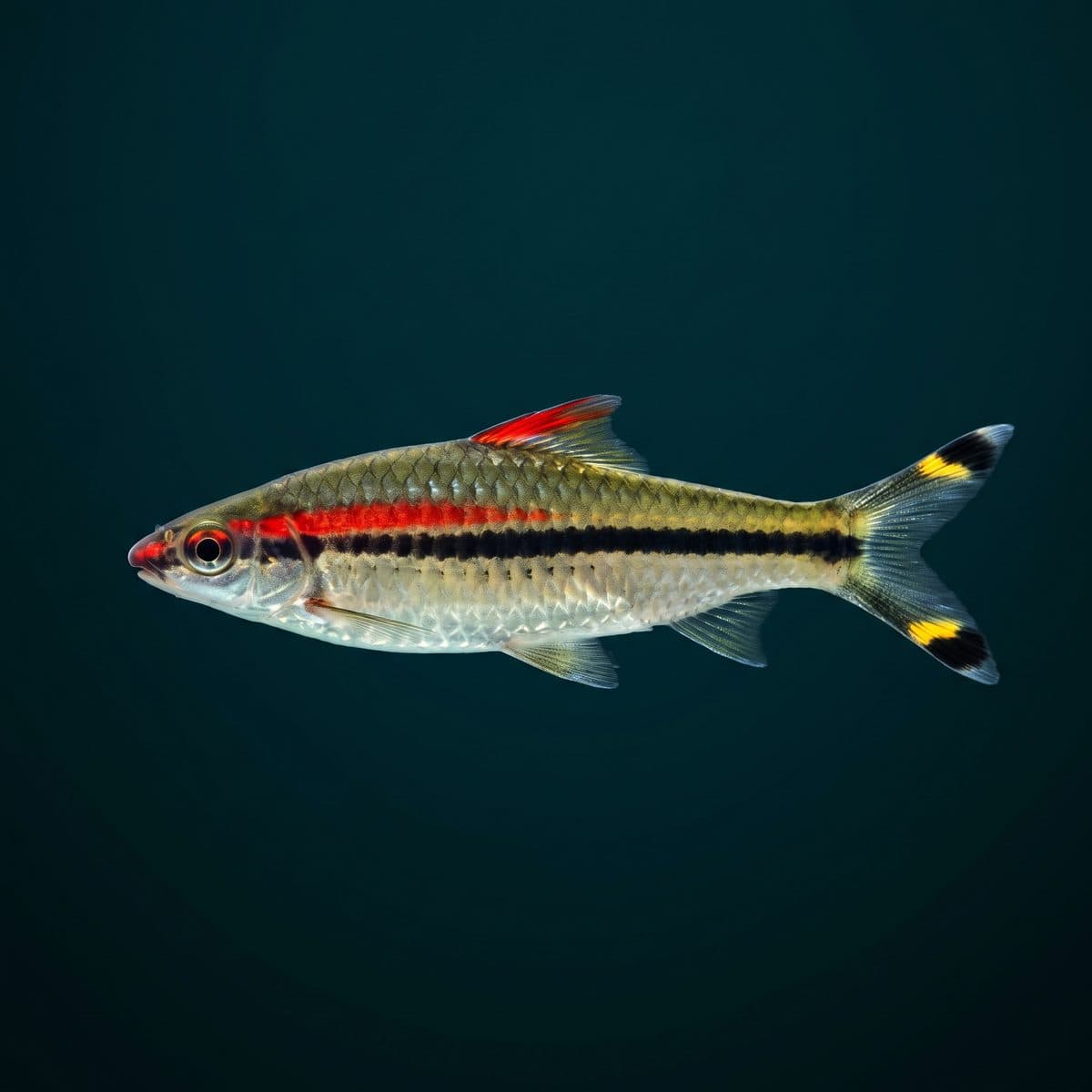 Denison Barb (Sahyadria denisonii) — premium specimen