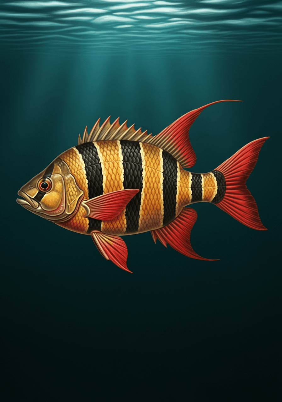 Six-Barred Distichodus (Distichodus sexfasciatus) — premium specimen