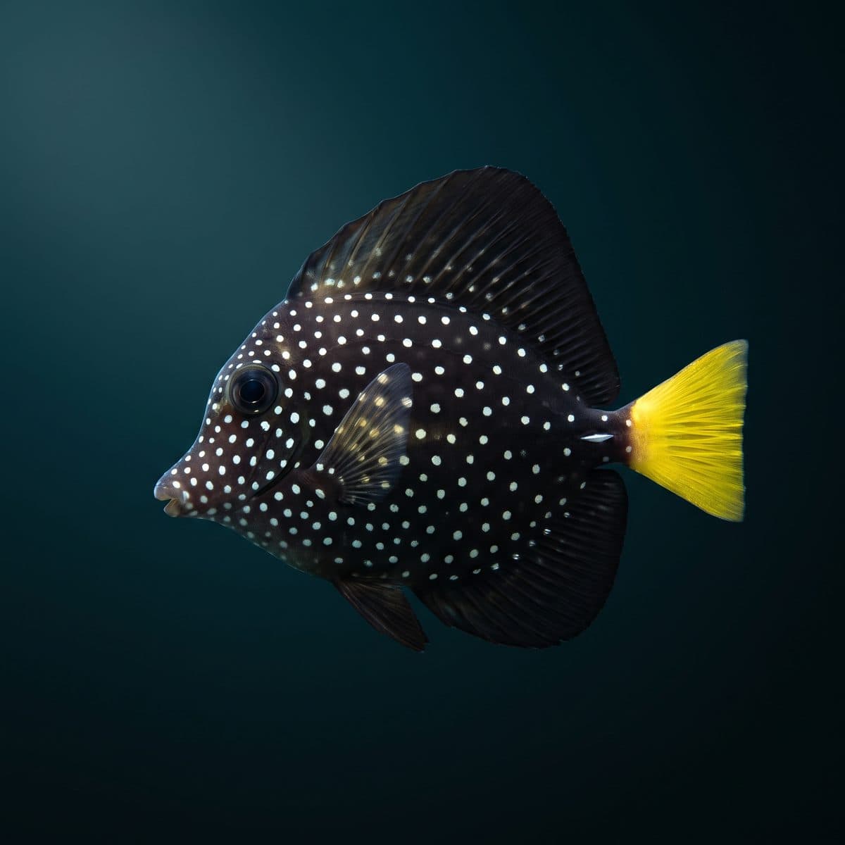 Gem Tang (Zebrasoma gemmatum) — premium specimen