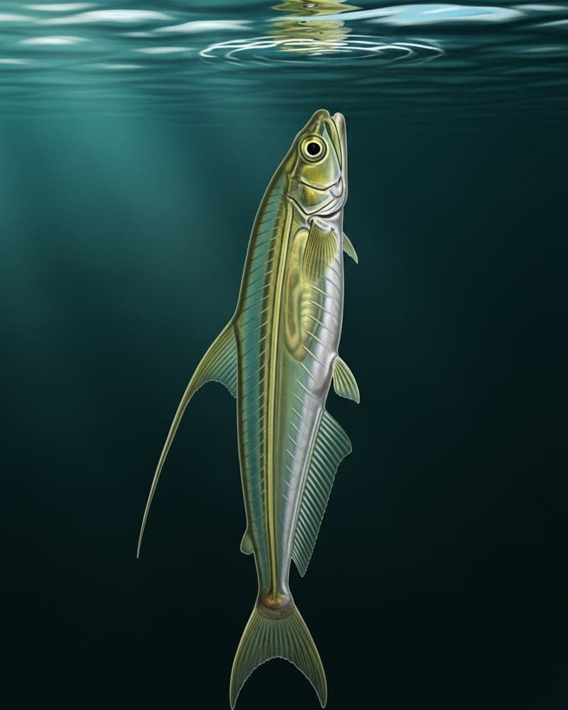 Glass Knifefish (Eigenmannia virescens) — premium specimen