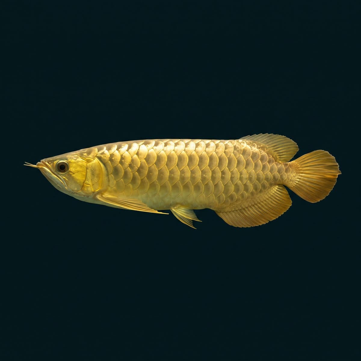 Golden Arowana (Scleropages formosus) — premium specimen