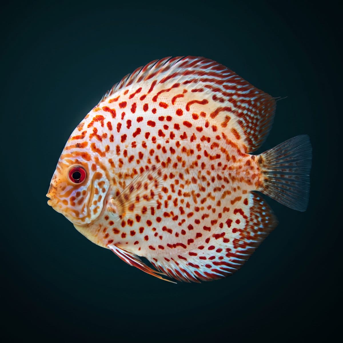 Leopard Skin Discus (Symphysodon aequifasciatus) — premium specimen
