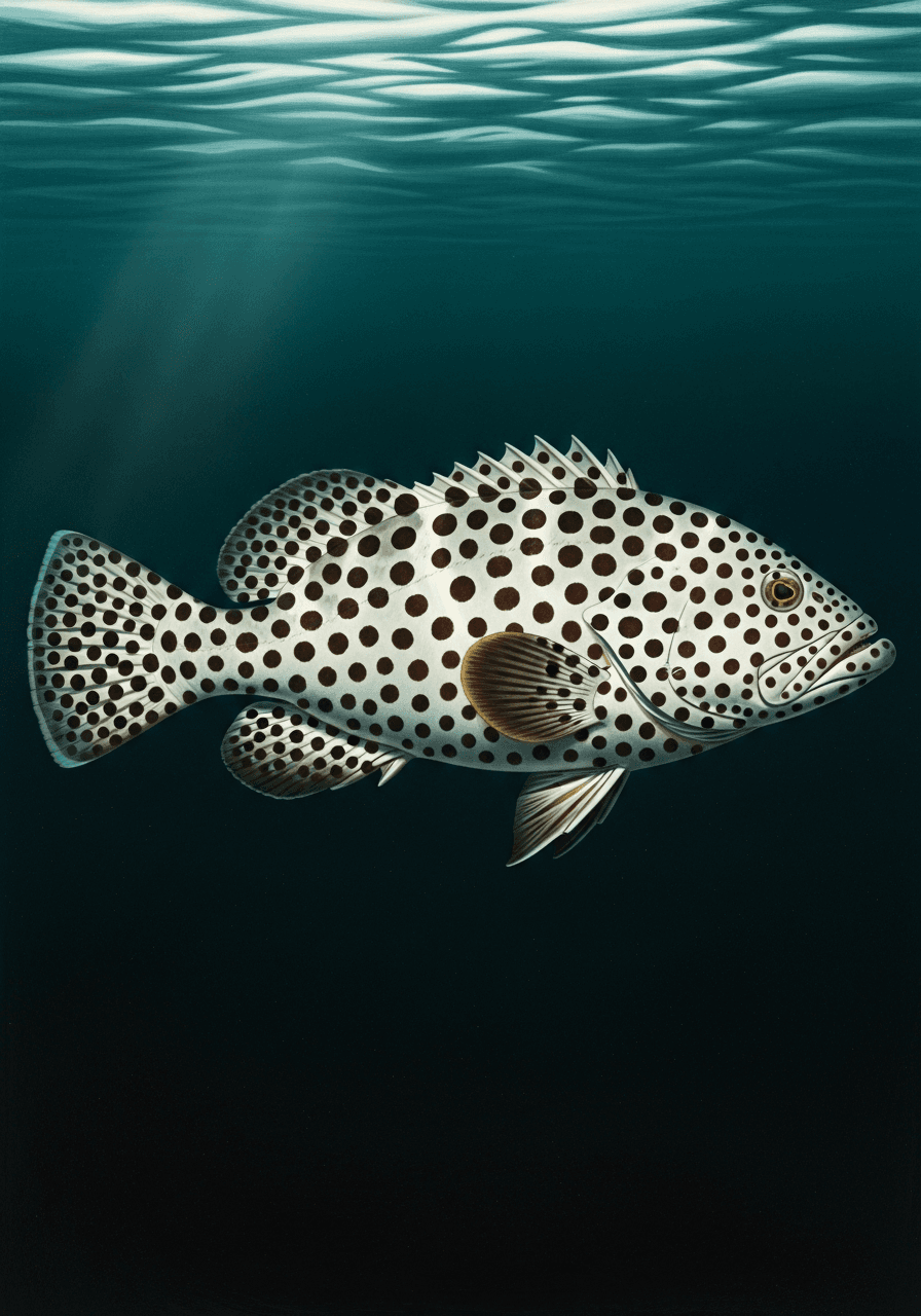 Panther Grouper (Cromileptes altivelis) — premium specimen