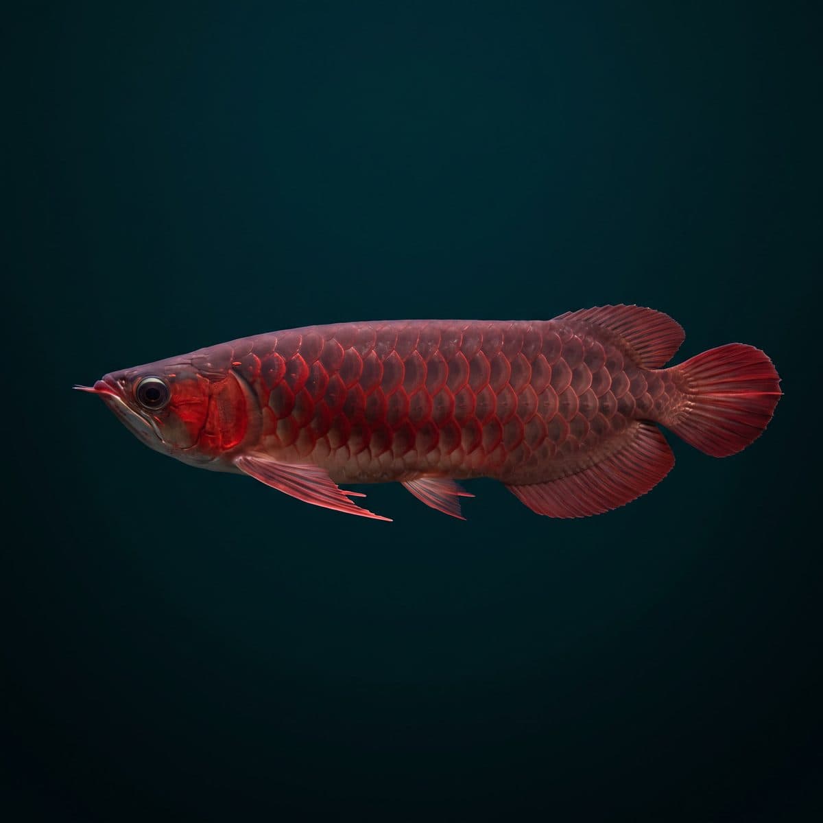 Red Arowana Blood Red (Scleropages formosus) — premium specimen