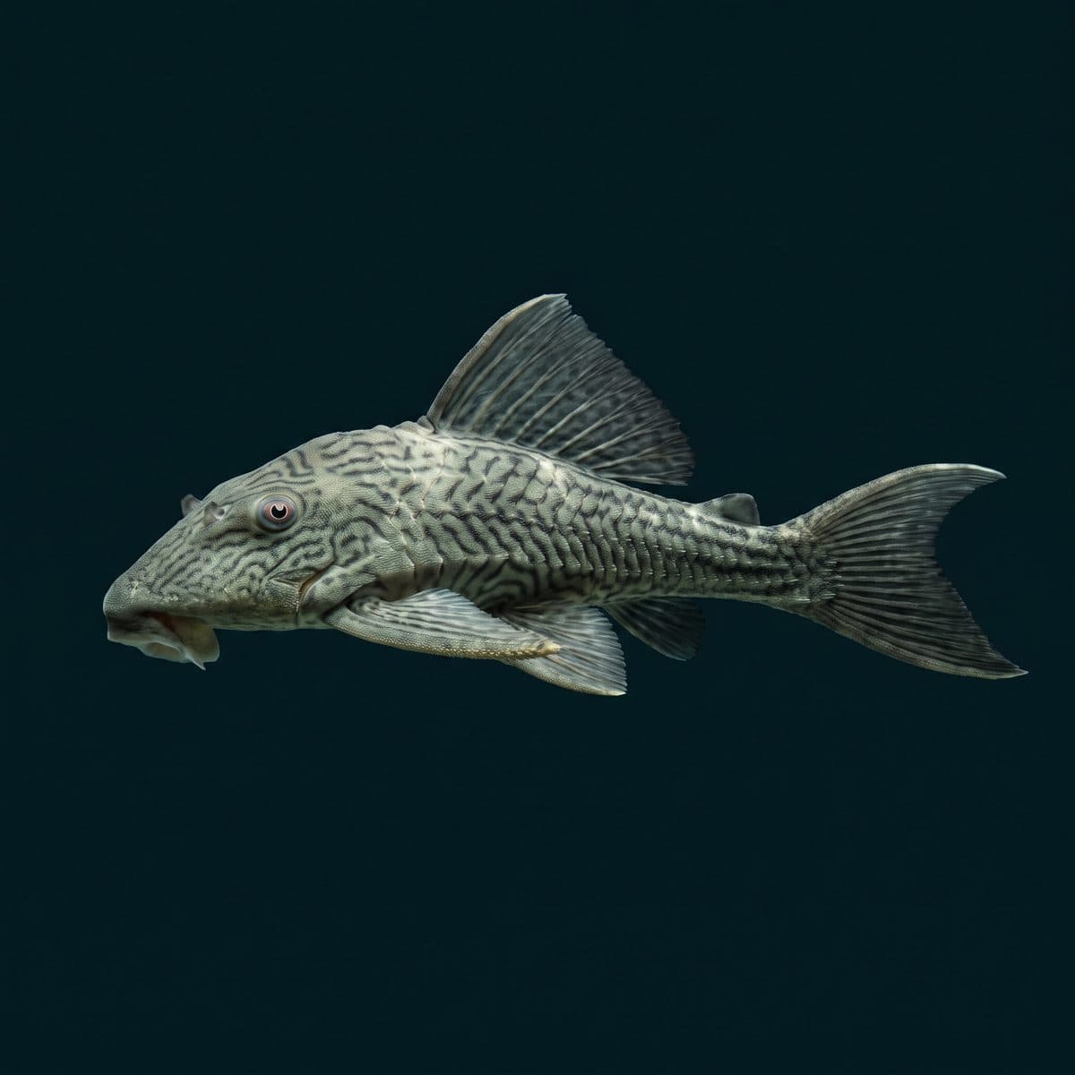 Royal Pleco (Panaque nigrolineatus) — premium specimen